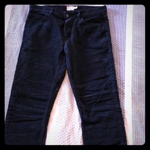 Club Monaco navy corduroy